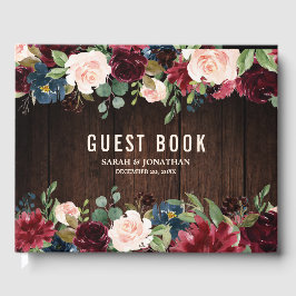 Gästebuch für Hochzeiten in Burgund, Rote Marine