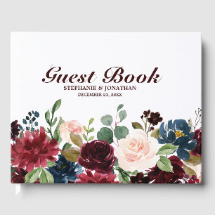 Gästebuch für Hochzeiten in Burgund, Rote Marine
