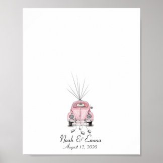 Gästebuch für Hochzeitswagen