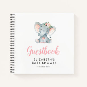 Gästebuch für kleine Elefanten Notizbuch