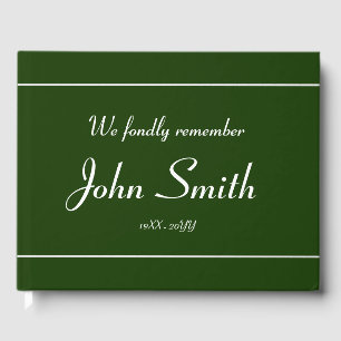 Gästebuch für Minimalistisches, individuelles Beil