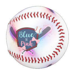Gästebuch "Gender Reveal Baseball" Baseball