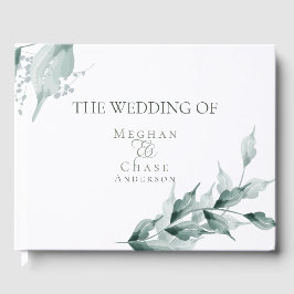 Gästebuch | Grayed Jade Green Botanical