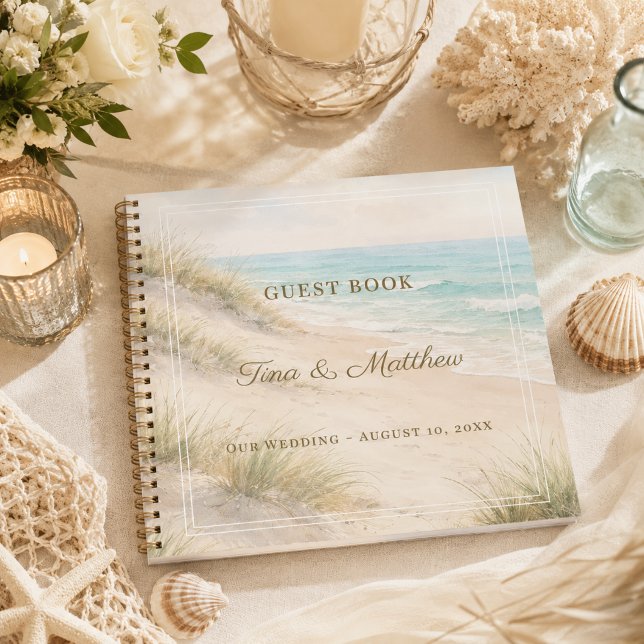 Gästebuch Hochzeit Strand Küste Notizbuch (Von Creator hochgeladen)
