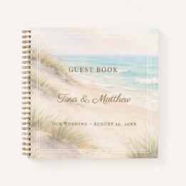 Gästebuch Hochzeit Strand Küste Notizbuch