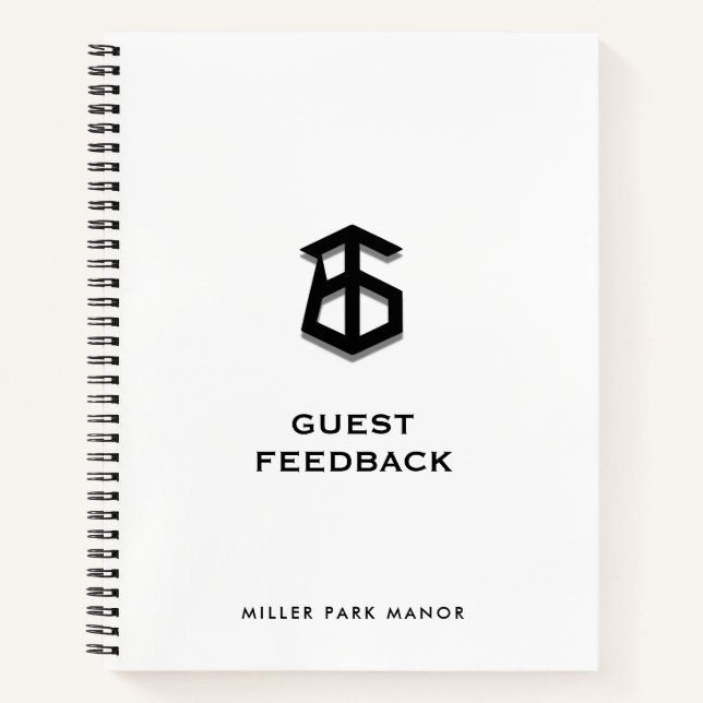 Gästebuch Notizbuch (Vorderseite)