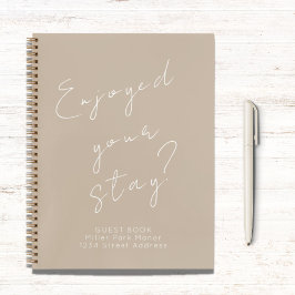 Gästebuch Notizbuch