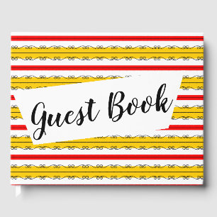 Gästebuch Spanisch Stripe