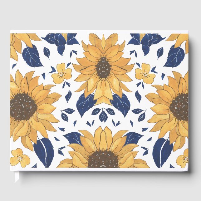 Gästebuch Sunflower (Vorderseite)