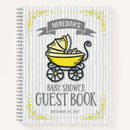 Gästebuch "Yellow-Themed Baby Shower" Notizbuch
