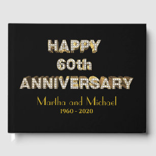 Gästebuch zum 60. Hochzeitstag