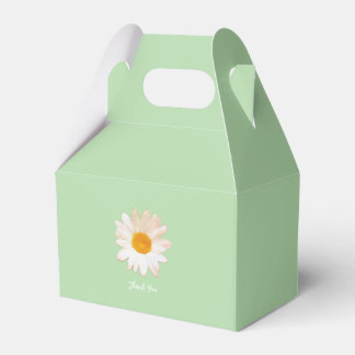 Gästemug mit Gänseblümchen – Sommerliche botanisch Geschenkschachtel