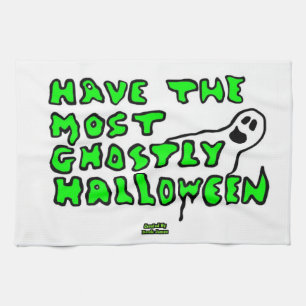 Gastfreundliches Halloween Küchentuch