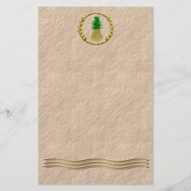 Gastfreundschaft Briefpapier (Vorderseite)
