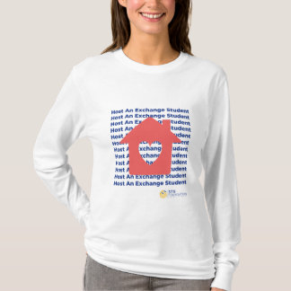 Gastgeber eines Austauschschülers - Frauen lange S T-Shirt