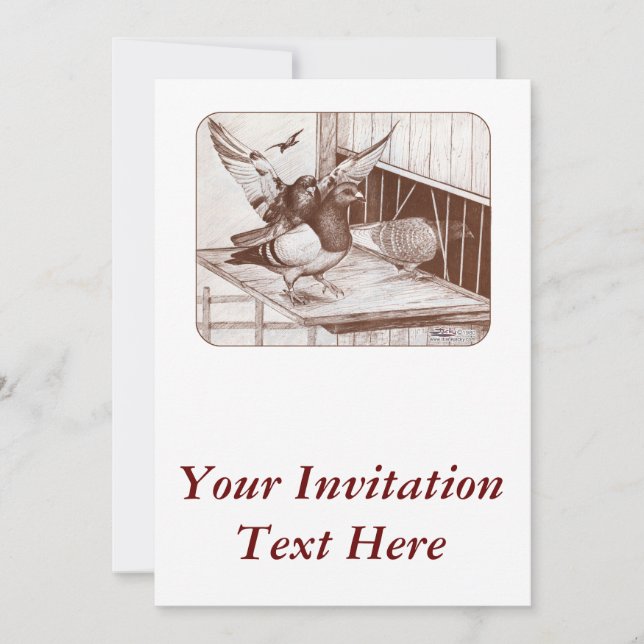 Gastgeber Einladung (Vorderseite)