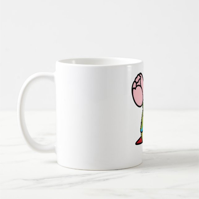 Gastgeber Grüne Ananas Conure Kaffeetasse (Links)