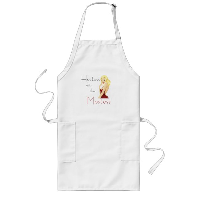 Gastgeberin Diva Blond Schürze (Vorne)
