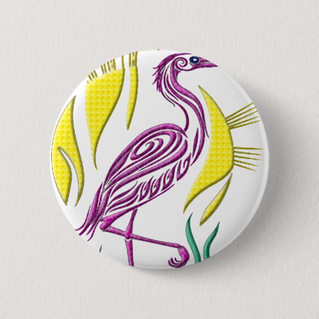 Gastgeburtstagsduschen-Party-Feier-Glückwunsch Button (Vorderseite)