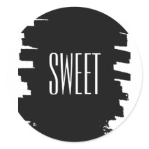 Gastgeschenk Aufkleber SWEET