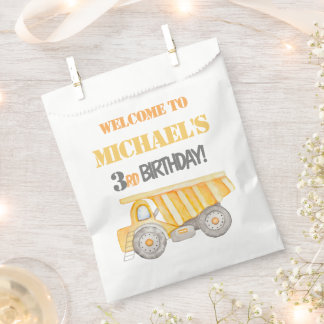 Gastgeschenk-Bag für den Bau eines Trucks Geschenktütchen