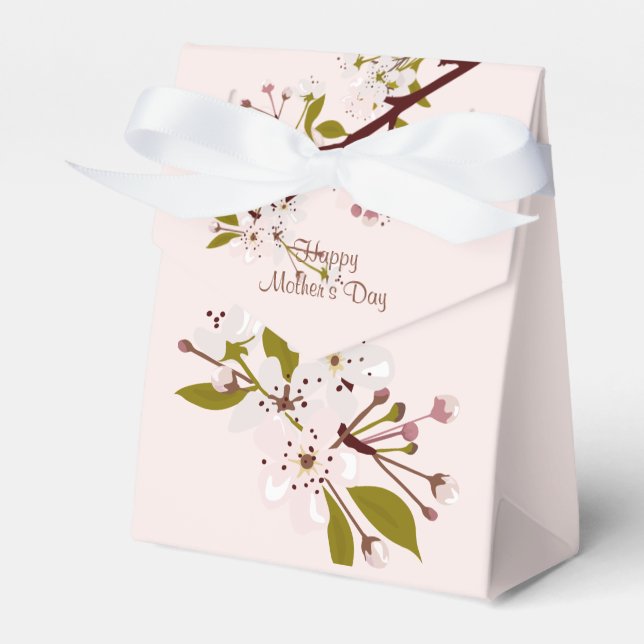 Gastgeschenk Box Frühlingsgebläse Geschenkschachtel (Vorderseite)