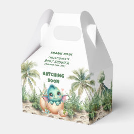 Gastgeschenk-Box mit Dinosaur-Schlägen Geschenkschachtel