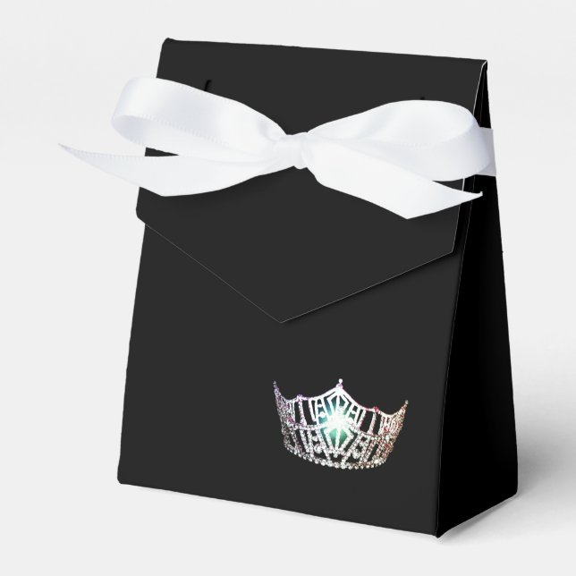 Gastgeschenk Box Pageant Crown Geschenkschachtel (Vorderseite)