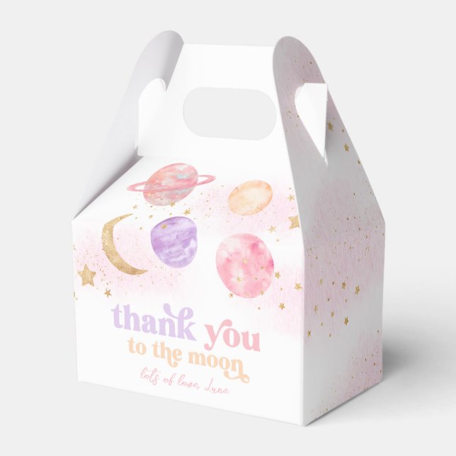 Gastgeschenk-Boxen für Mädchen Geschenkschachtel (Vorderseite)