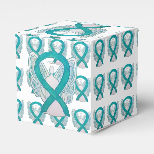 Gastgeschenk für das aquamarine Bewusstsein Geschenkschachtel (Vorderseite)