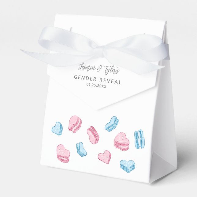 Gastgeschenk für das Valentinherz Geschenkschachtel (Vorderseite)
