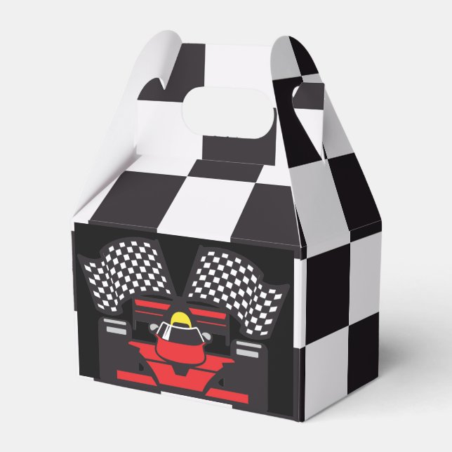 Gastgeschenk für die Gestaltung von Rennfahrzeugen Geschenkschachtel (Vorderseite)