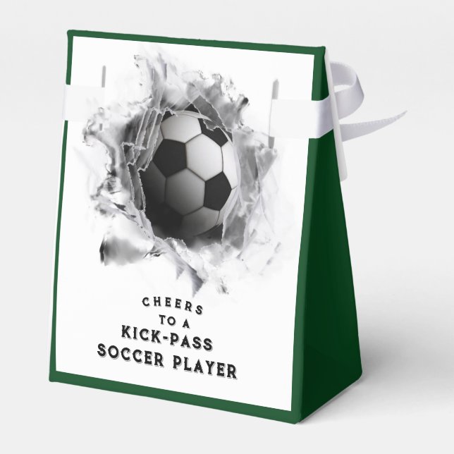 Gastgeschenk für Fußballmannschaft Geschenkschachtel (Rückseite)