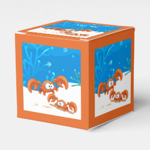 Gastgeschenk für Niedliche Krabben Geschenkschachtel