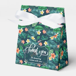Gastgeschenk für tropische Blätter Hawaiian Geschenkschachtel