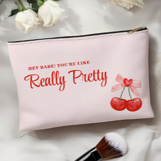 Gastgeschenk-Geschenk der Galentine, rosa Zubehörtasche