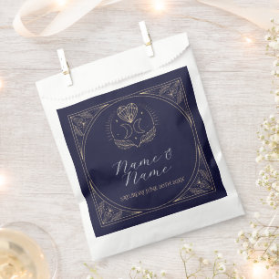Gastgeschenk Hochzeit Bags Tarot Karten Herzmotiv Geschenktütchen