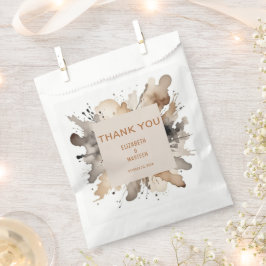 Gastgeschenk Hochzeit-Beutel für graubraun Geschenktütchen