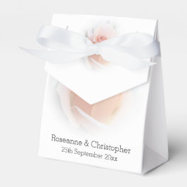 Gastgeschenk Hochzeit Boxen Peach Pink Rosenknospe Geschenkschachtel