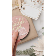 Gastgeschenk Hochzeit danke Couple Mason Jar Rose 
