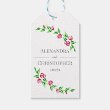 Gastgeschenk Hochzeit der romanischen Rose