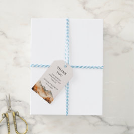 Gastgeschenk Hochzeit des Fall Geschenkanhänger