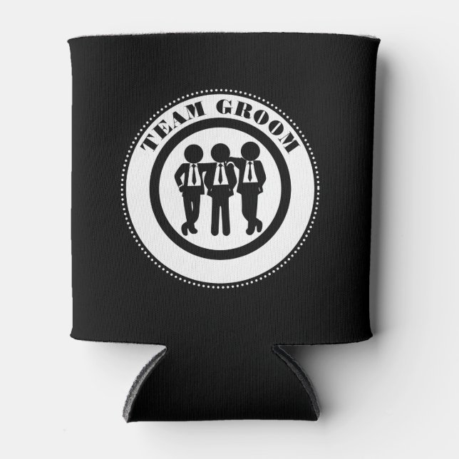 Gastgeschenk Hochzeit Dosenkühler (Vorderseite)