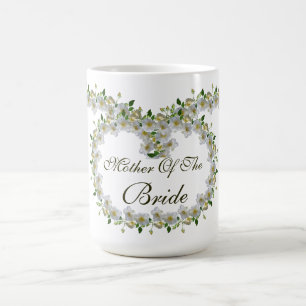 Gastgeschenk Hochzeit Elegante Rose Mutter der Bra Kaffeetasse