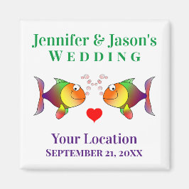 Gastgeschenk Hochzeit Fisch Niedlich tropischer St Magnet
