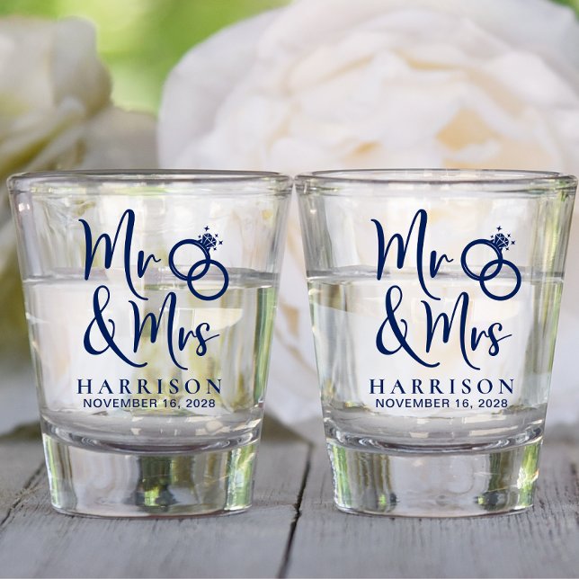 Gastgeschenk Hochzeit Frau Navy Schnapsglas (Von Creator hochgeladen)