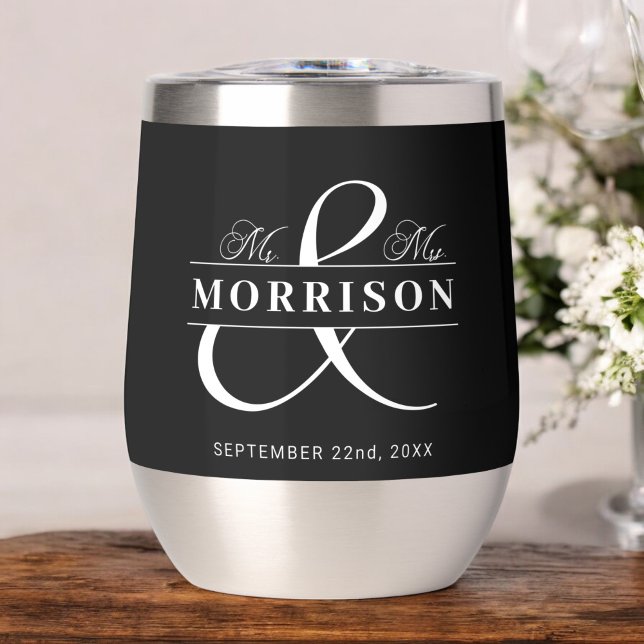 Gastgeschenk Hochzeit Frau Schwarz-weiß (Von Creator hochgeladen)