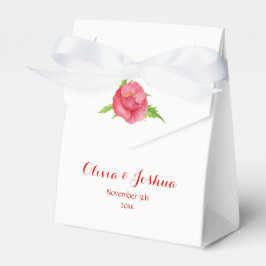 Gastgeschenk Hochzeit für die Blume der Mohnblume Geschenkschachtel