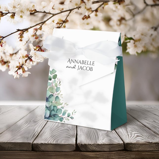 Gastgeschenk Hochzeit für elegante Blätter Geschenkschachtel (Von Creator hochgeladen)