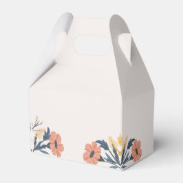 Gastgeschenk Hochzeit für fröhliche Blume Geschenkschachtel